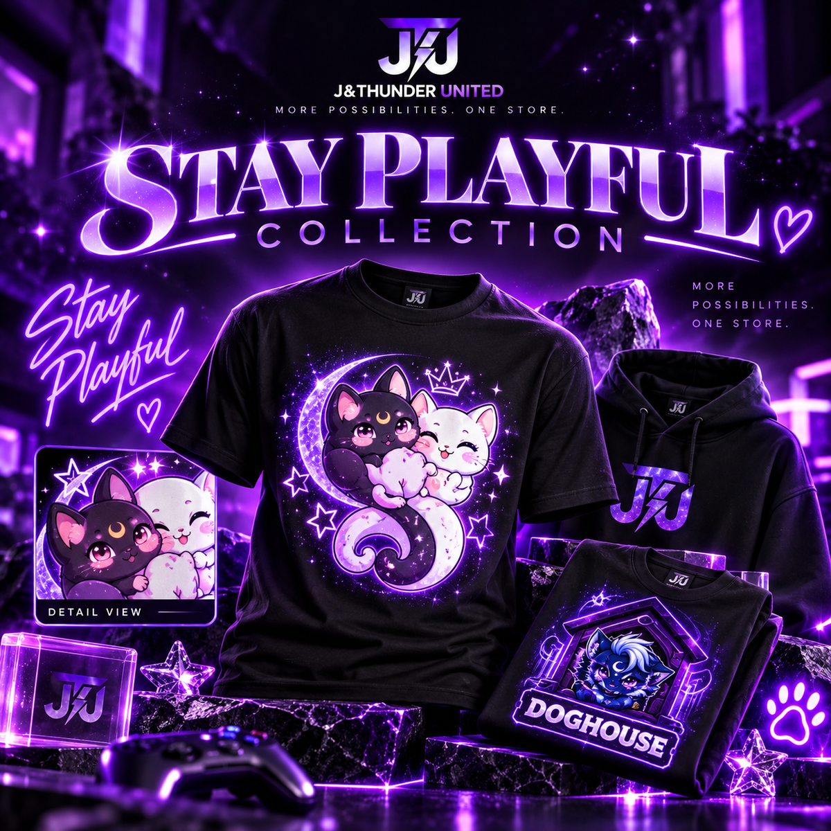 Stay Playful Collection | J&Thunder United