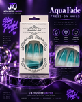 Aqua Fade Press on Nail