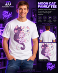 Moon Cat Family Tee